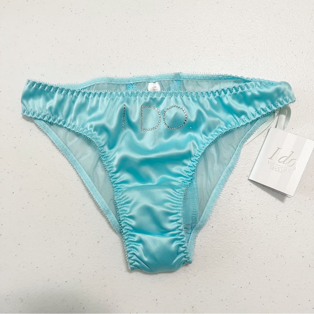 Victorias Secret “I Do” Rhinestone Underwear